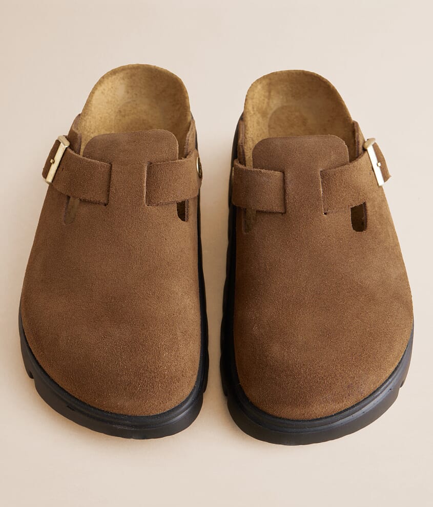 Boston Chunky Leather Clog