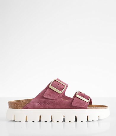Papillio by Birkenstock® Arizona Chunky Suede Sandal front view