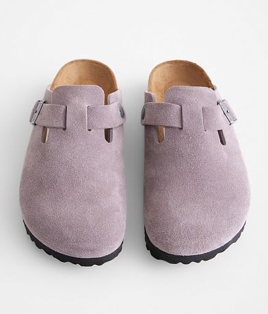Birkenstock&#174; Boston Soft Suede Clog misc detail 3 view