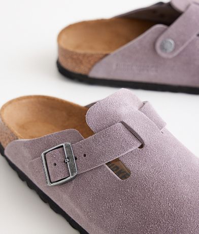 Birkenstock&#174; Boston Soft Suede Clog misc detail 4 view