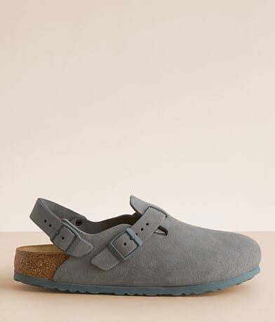 Birkenstock® Tokio Suede Clog front view