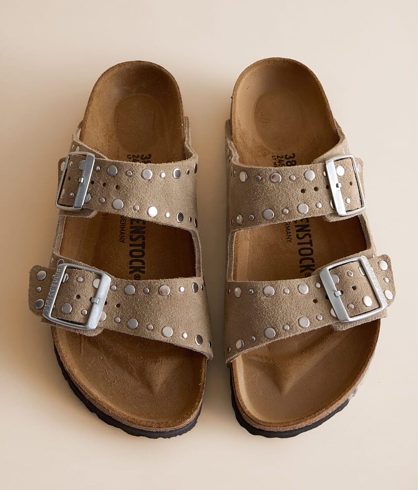 Arizona Rivets Suede Sandal
