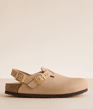 Birkenstock® Tokio Leather Clog front view