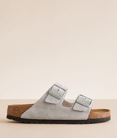 Birkenstock® Arizona Soft Suede Sandal front view