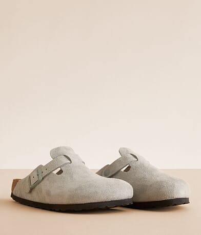 Birkenstock&#174; Boston Soft Suede Clog misc detail 1 view