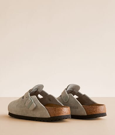 Birkenstock&#174; Boston Soft Suede Clog misc detail 2 view
