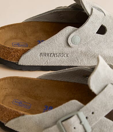 Birkenstock&#174; Boston Soft Suede Clog misc detail 4 view