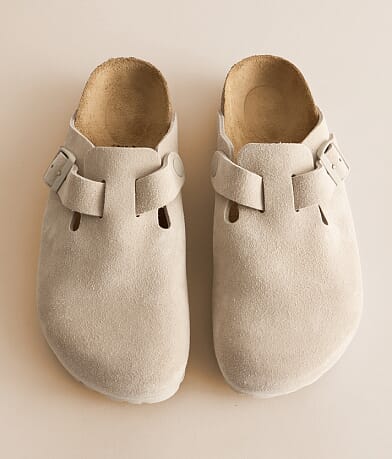 Boston Soft Suede Clog thumbnail 5