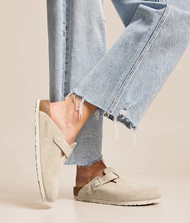 Boston Soft Suede Clog thumbnail 6