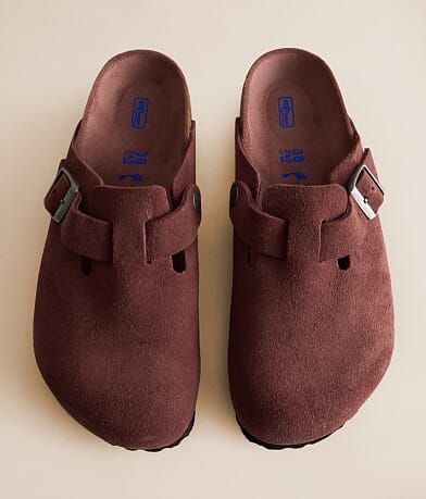 Boston Soft Suede Clog thumbnail 5