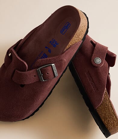 Boston Soft Suede Clog thumbnail 6