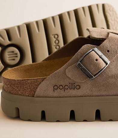 Boston Chunky Suede Clog thumbnail 6