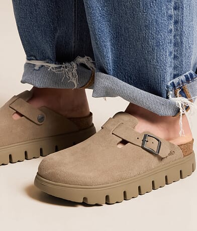Boston Chunky Suede Clog thumbnail 7