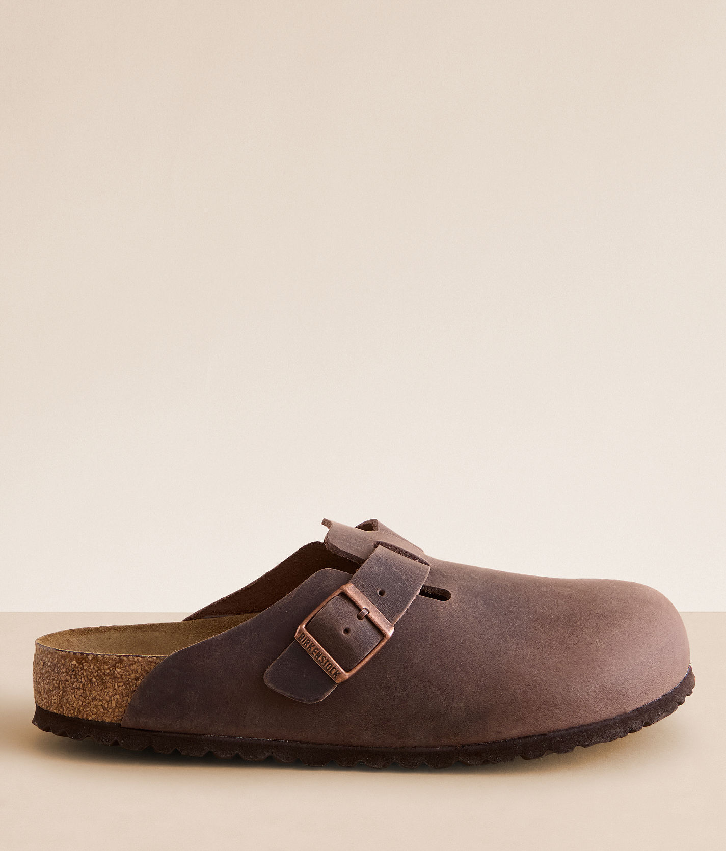 Birkenstock® Boston Soft Oiled Leather Clog - Men's Shoes in