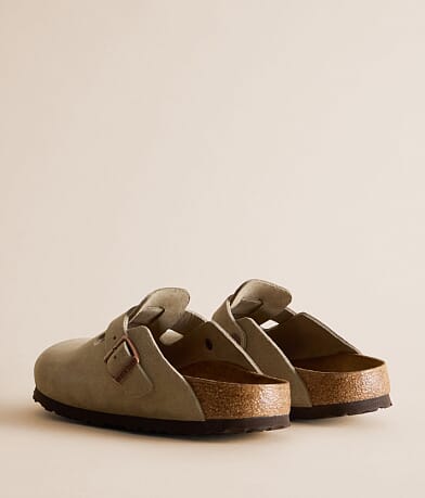 Boston Soft Suede Clog thumbnail 4