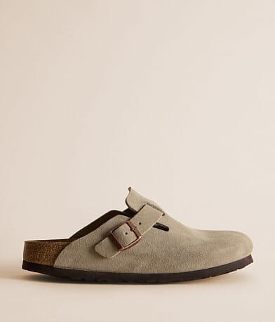 Boston Soft Suede Clog