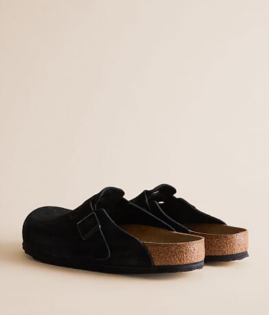 Boston Soft Suede Clog thumbnail 4