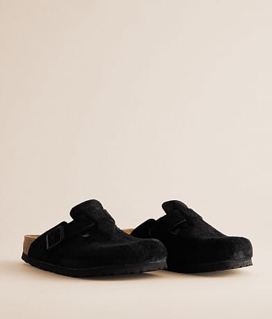 Boston Soft Suede Clog thumbnail 2