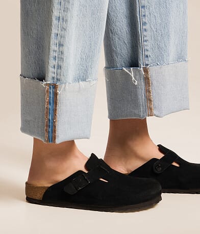 Boston Soft Suede Clog thumbnail 7