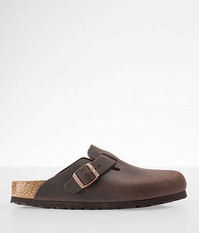 Birkenstock® Boston Leather Clog front view