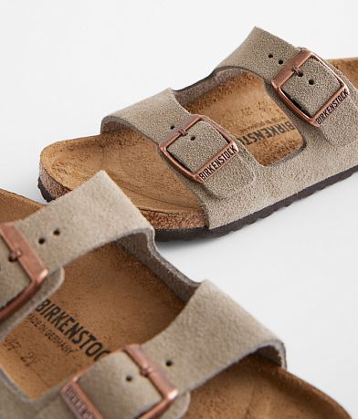 Birkenstock&#174; Toddler/Youth - Arizona Suede Sandal misc detail 4 view