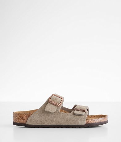 Birkenstock® Toddler/Youth - Arizona Suede Sandal front view
