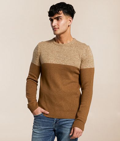 BLEND Blocked Sweater front view