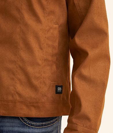 BLEND Faux Suede Trucker Jacket MISC_DETAIL_4