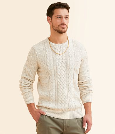 BLEND Cable Knit Sweater front view