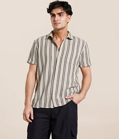 BLEND Bhandi Striped Shirt front view