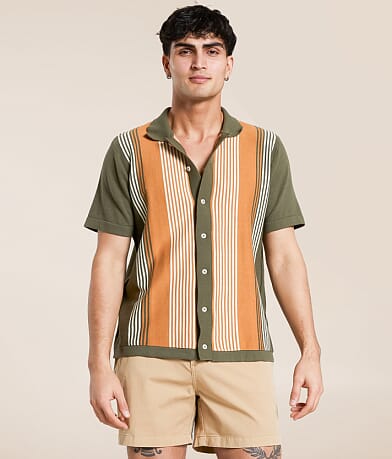 BLEND Bhalbus Striped Shirt front view