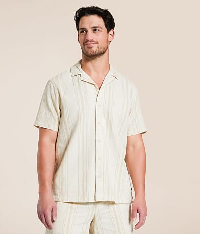 BLEND Bhandera Striped Shirt front view