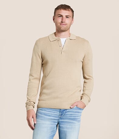 BLEND Bhdeno Polo Sweater front view