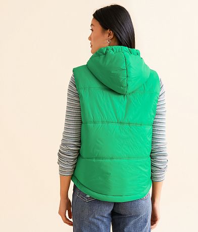 LIV Outdoor Daphni Hooded Puffer Vest BACK