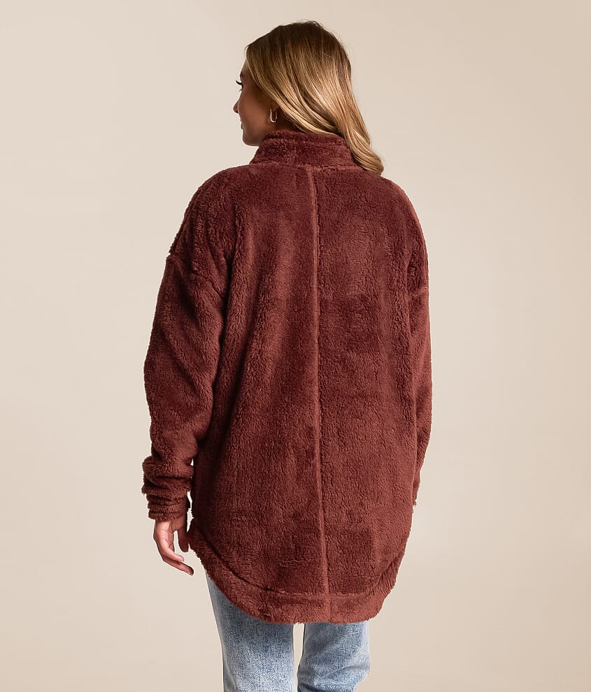 Leila Sherpa Fleece Insulated Jacket - thumbnail 3