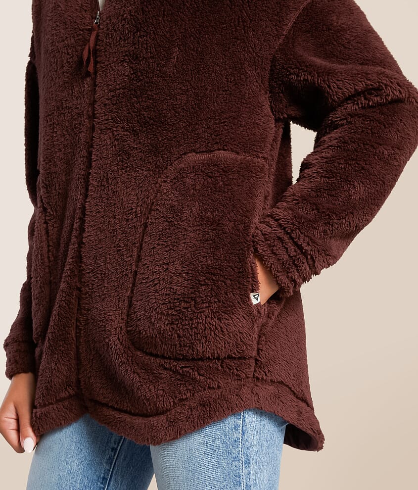 Leila Sherpa Fleece Insulated Jacket