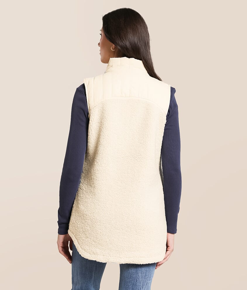 Vela Long Sherpa Vest - thumbnail 3