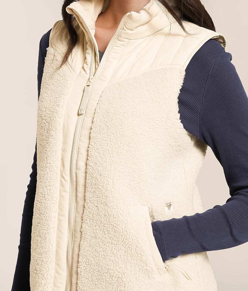 Vela Long Sherpa Vest