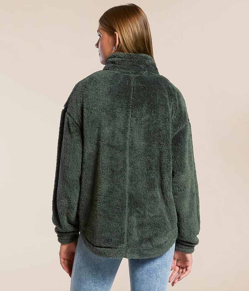 Leila Sherpa Fleece Insulated Pullover
