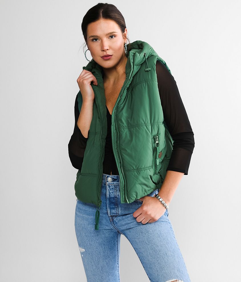 Hooded Puffer Vest main image 0
