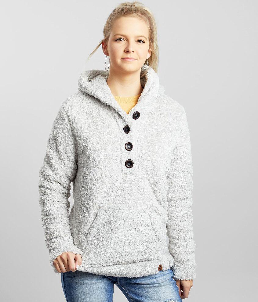 Liv Outdoor Celesta Grizzly Hooded Henley Pullover Women's