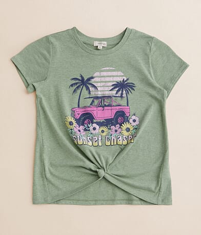Modish Rebel Girls - Sunset Chaser T-Shirt front view