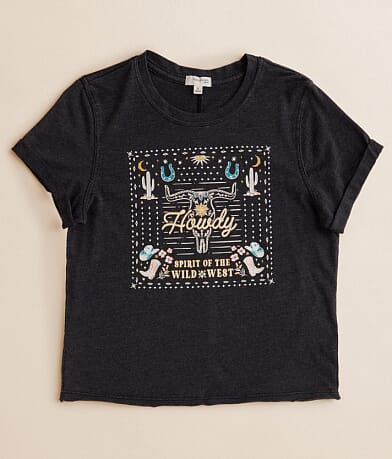 Modish Rebel Girls - Howdy Spirit Of The West T-Shirt front view