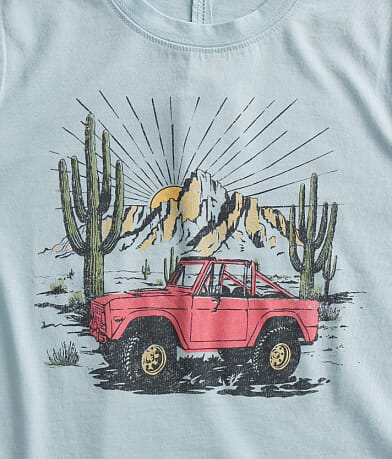 Girls - Desert Car T-Shirt thumbnail 3