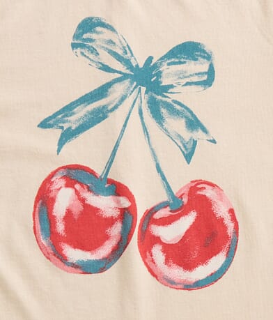 Girls - Watercolor Cherry T-Shirt thumbnail 3