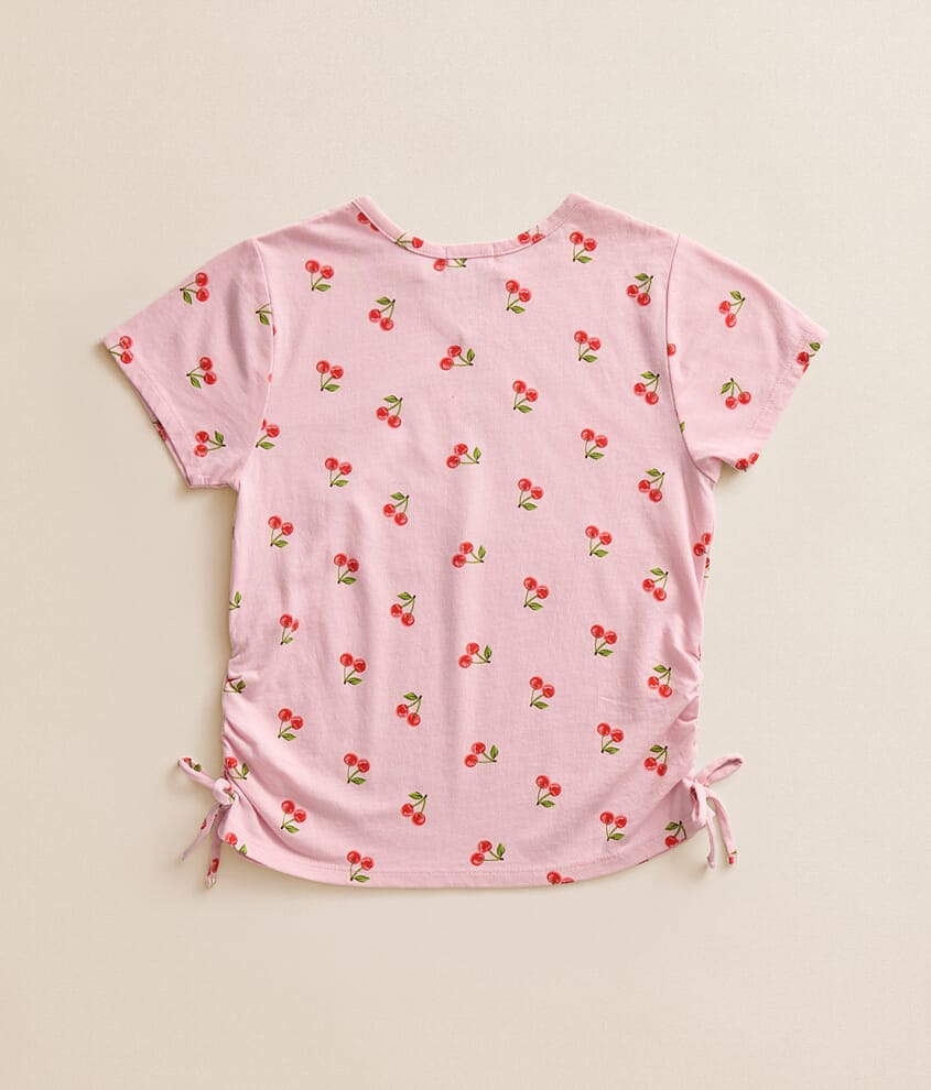 Girls - Rhinestone Cherry T-Shirt