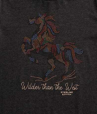 Girls - Wilder Than The West T-Shirt thumbnail 3