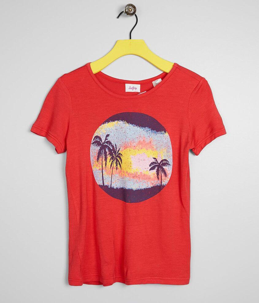 Girls - Daytrip Palm Beach T-Shirt front view