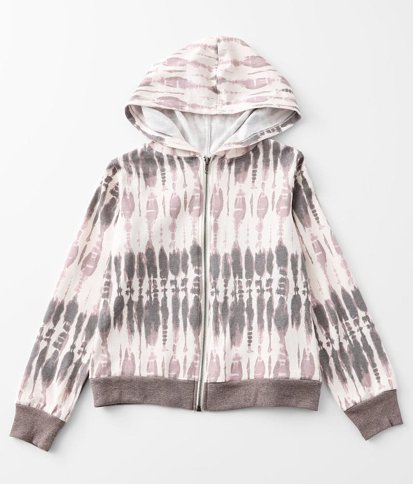 Girls - BKE Tie-Dye Hoodie front view