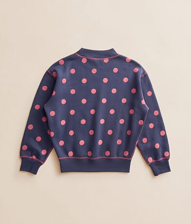 Girls - Polka Dot Reversible Pullover thumbnail 2